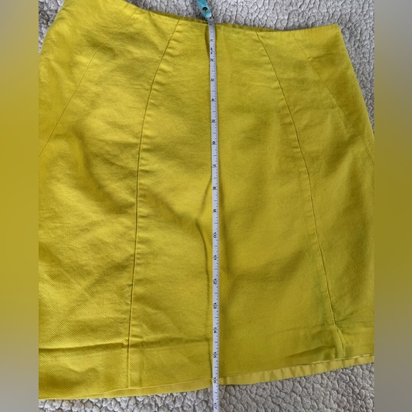 Canary Yellow Loft Pencil Skirt - Picture 8 of 8